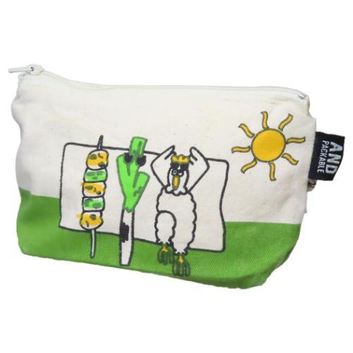 ジッパーポーチ PO ペンポーチ AND PACKABLE ネギマ LGR テクノプライム 小物入れ...