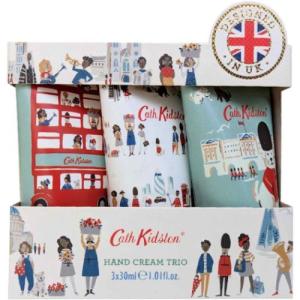 コスメ雑貨 ハンドクリームトリオ キャスキッドソン ロンドンピープル Cath Kidston 東京堂 ハンドケアギフトセット おしゃれ ギフト プレゼント｜velkommen