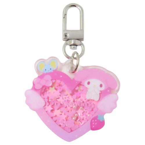 ハートシェイカーキーホルダー キーチャーム マイメロディ 山野紙業 サンリオ