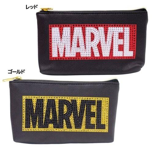 MARVEL 筆箱 マーベル ギフト雑貨 ペンケース キャラクター グッズ デルフィーノ BOXロゴ