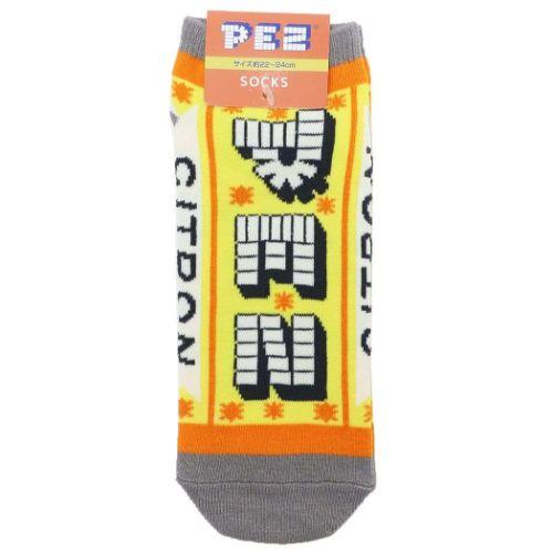 キャラソックス レディース 女性用靴下 ペッツ PEZ シトロン ティーズファクトリー かわいい