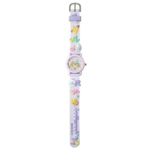 ラバーウォッチ キッズウォッチ すみっコぐらし サンエックス パープル ユニック プレゼント ファッション 子供 時計