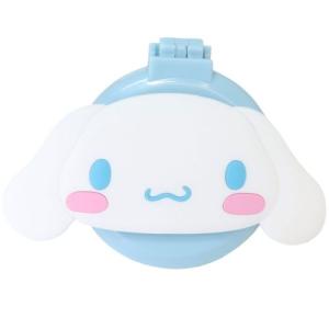 手鏡＆ブラシ ミラー付きブラシ シナモロール サンリオ ユニック かわいい