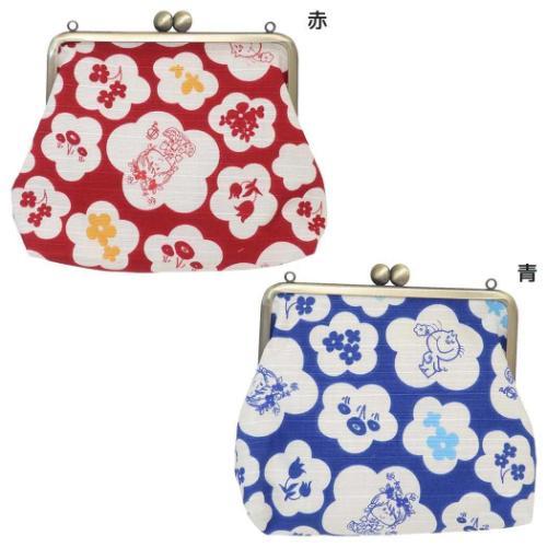 和柄シリーズ　がま口ポーチ ミニポーチ 水森亜土 ワタナベ 小物入れ キャラクター