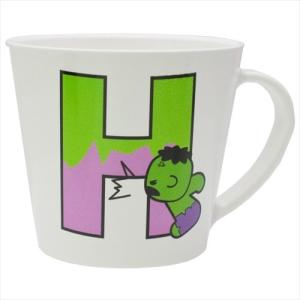 ハルク イニシャルMUG アルファベット H グッズ マグカップ キャラクター｜velkommen