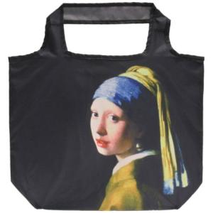 ショッピングバッグ 名画エコバッグ 青いターバンの少女 フェルメール ユーパワー