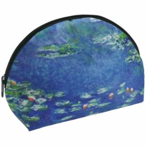 コスメポーチ 名画マルチポーチ 睡蓮2 モネ ユーパワー AU-00816 ギフト 小物入れ 化粧ポーチ