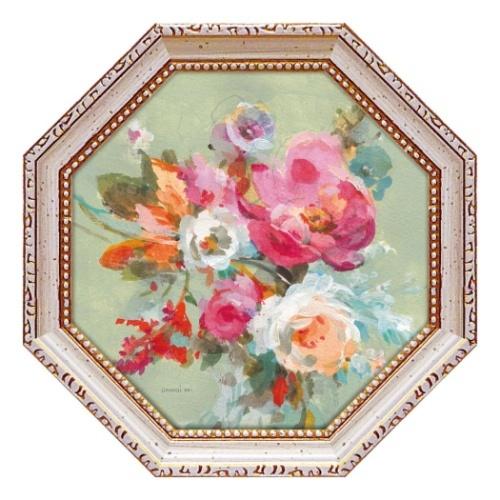 フラワー アート 八角 ミニゲル アートフレーム ダンフイナイ ウィンドブロー ブルーム2 ユーパワ...