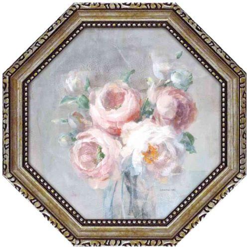 フラワー アート 八角 ミニゲルアートフレーム ダンフイナイ サマー ブルーム2 ユーパワー