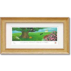 日本製 ユーパワー 糸井忠晴 版画Lサイズ「さくら」 IT-08006 ジグレー 版画 糸井忠晴 さくら Lサイズ ユーパワー IT-08006