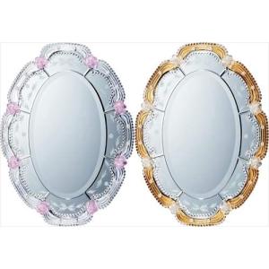 ユーパワー グレースアートミラー ゴーシャ L アンティークゴールド グレースアートミラー「ゴーシャL(アンティークホワイト