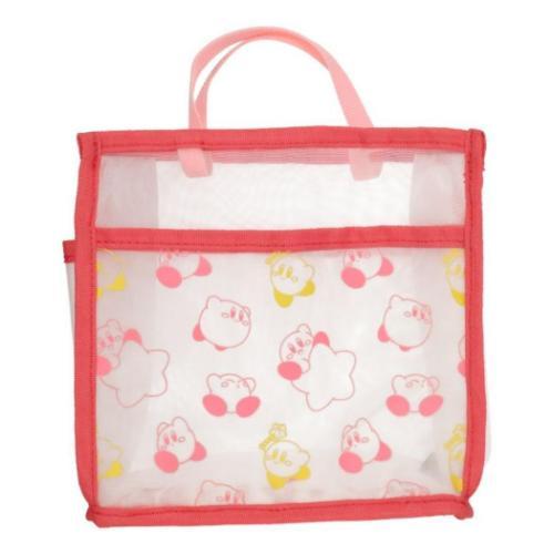 インナーバッグ メッシュバッグインバッグ 星のカービィ ピンク ゾーウィー