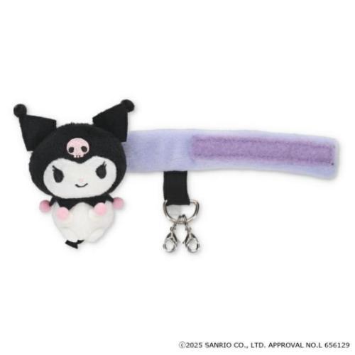 面ファスナー バッグキーホルダー キーリング クロミ サンリオ ゾーウィー
