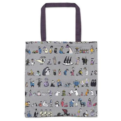 手提げかばん オールスタービッグトートバッグ ムーミン 北欧 80th ALL STARS GY ゾ...