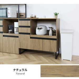 レンジ台 食器棚 キッチン収納 幅90cm キ...の詳細画像3