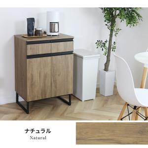 食器棚 ロータイプ キッチンボード 収納 キャ...の詳細画像3