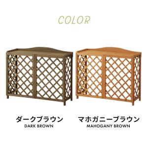 エアコン室外機カバー 室外機カバー 木製 おし...の詳細画像5