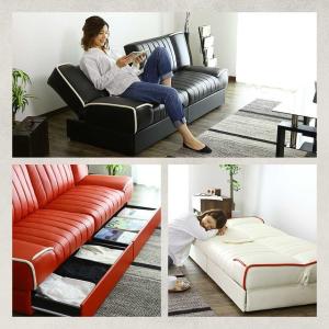 ソファーベッド 2人掛け ソファベッド 収納 ...の詳細画像3