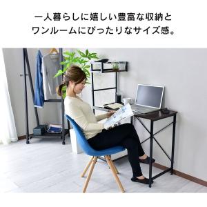 デスク おしゃれ ゲーミング 収納 棚 机 つ...の詳細画像3