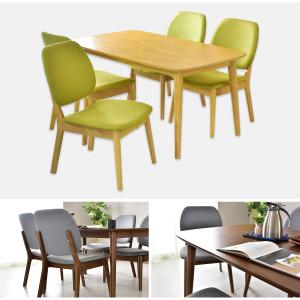 ダイニングセット 5点 テーブル チェア ダイ...の詳細画像2