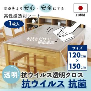 抗ウィルス透明クロス テーブルカバー DORIS テーブルクロス