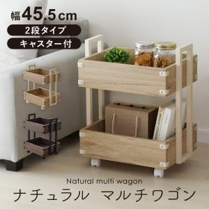 SANWA SUPPLY（サンワサプライ） 高耐荷重ワゴン 2段 キャスター付 耐