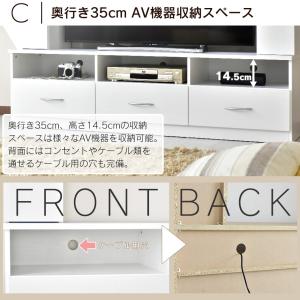 テレビ台 おしゃれ 収納 棚 テレビボード ロ...の詳細画像5