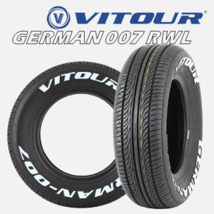 12インチ 165/70R12 77T 2本 サマータイヤ ホワイトレター ヴィツァー ジャーマン ...