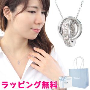 4°C ダイヤモンド風ネックレス プラチナ ダイヤモンドネックレス 0.4ct | 111823125009