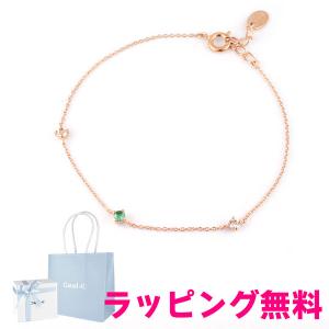 4°c ブレスレット カナル ヨンドシー 正規品 canal4℃ 4ドシー レディース 3石 4度 4c 5月 誕生石 誕生日