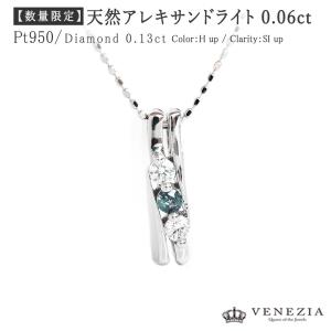 【最終のお値下げです】天然アレキサンドライトプラチナネックレス アレキサンドライト ダイヤモンド ペンダント 天然 Pt950 プラチナ
