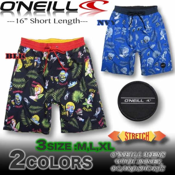 O&apos;NEILL オニール メンズ  ストレッチ ボードショーツ インナー付き サーフパンツ サーフブ...