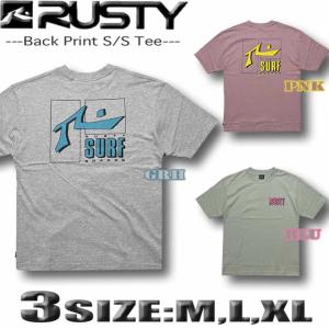 ラスティ Tシャツ メンズ 半袖 RUSTY サーフブランド ドロップショルダー ワイドシルエット UVカット 912500