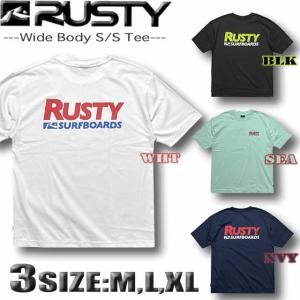 ラスティ Tシャツ メンズ 半袖 RUSTY サーフブランド ドロップショルダー ワイドシルエット UVカット 912501｜venice