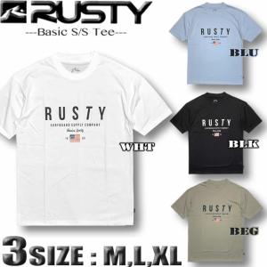 サーフブランド  Tシャツ ラスティ RUSTY メンズ 半袖 UVカット 吸汗速乾 913503｜venice