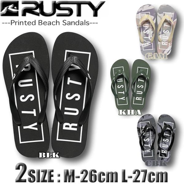 最短翌日配達 ラスティー RUSTY メンズ ビーチサンダル ビーサン サーフブランド 913940