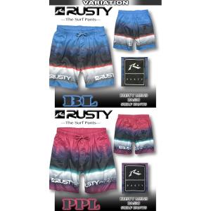 最短翌日配達 サーフパンツ メンズ RUSTY...の詳細画像3