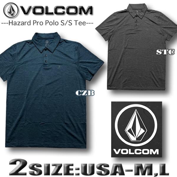 ボルコム ポロシャツ メンズ 半袖 VOLCOM  USA規格 ヴォルコム サーフブランド　ゴルフ ...