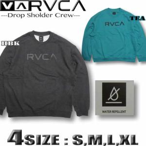 RVCA ルーカ トレーナー メンズ サーフブランド スウェットシャツ ビッグサイズ ルーズ ゆったり ドロップショルダー 幅広  BB042-090｜venice