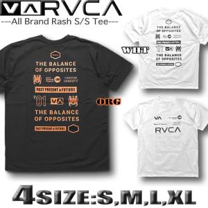 RVCA ルーカ ラッシュガード メンズ Tシャツ 半袖 スポーツ サーフT ルカ 水着 サーフブランド 筋トレ フィットネス ヨガ トレーニング BD041-853｜venice