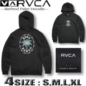 RVCA ルーカ パーカー メンズ サーフブランド HAWAII スウェットシャツ トレーナー バックプリント BD042-010｜venice