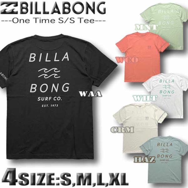 ビラボン Tシャツ メンズ 半袖 サーフブランド BILLABONG レギュラーフィット バックプリ...