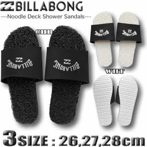 ビラボン シャワーサンダル シャワサン ベナッシ ヌードルデッキ メンズ BILLABONG スリップオン スリッパ ビーチサンダル ビーサン サーフブランド BE011-952｜venice