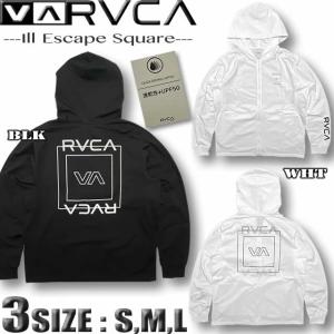 最短翌日配達 RVCA ルーカ ラッシュガード パーカー ロンT  メンズ  水着 サーフブランド 水陸両用 ドロップショルダー BF041-P85｜VENICE STORE
