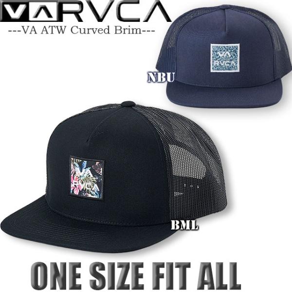 最短翌日配達  RVCA ルーカ ルカ メンズ 帽子 トラッカー メッシュキャップ スナップバック ...