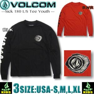 ボルコム キッズ ロンT VOLCOM ヴォルコム 長袖Tシャツ 子供服 男の子 アウトレット サーフブランド C3632104｜venice