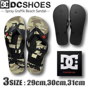 DC SHOES DC ディーシー ディーシーシューズ メンズ  ビーチサンダル ビーサン 大きいサイズ スケボーブランド  29cm 30cm 31cm US-11 US-12 US-13 DM231037｜VENICE STORE