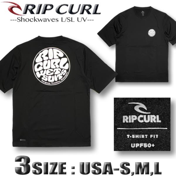 リップカール RIP CURL メンズ 半袖 ラッシュガード Tシャツ サーフブランド サーフT U...