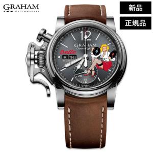 グラハム 時計 クロノファイター ヴィンテージ ノーズアート ベル CHRONOFIGHTER VINTAGE NOSE ART LTD BELLE 腕時計 メンズ GRAHAM 限定品｜venire