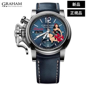 グラハム 時計 クロノファイター ヴィンテージ ノーズアート ルシア クロノグラフ CHRONOFIGHTER VINTAGE NOSE ART LTD LUCIA 腕時計 メンズ GRAHAM 限定品